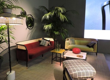 Thonet retro-modern living room