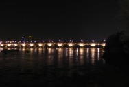 Pont de Pierre by night